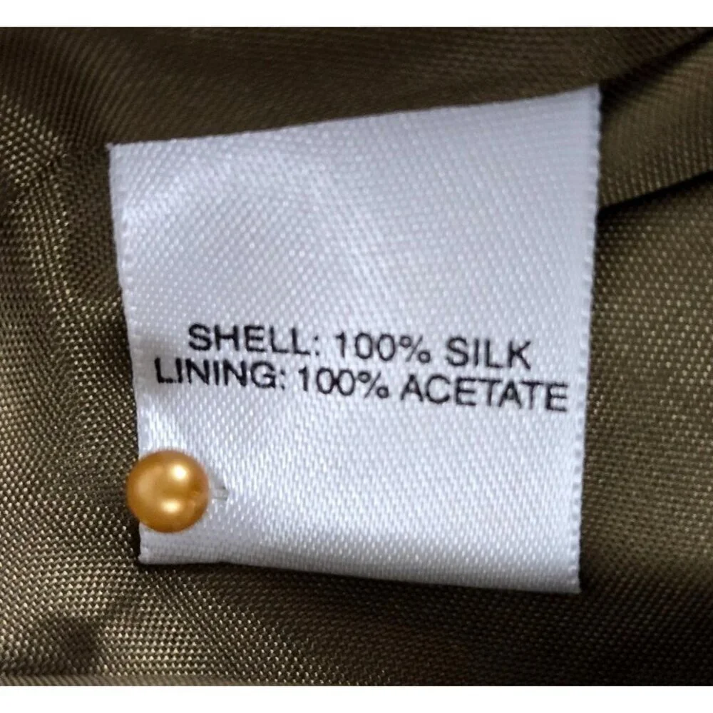 Boho Skirt Silk Tea Length 30